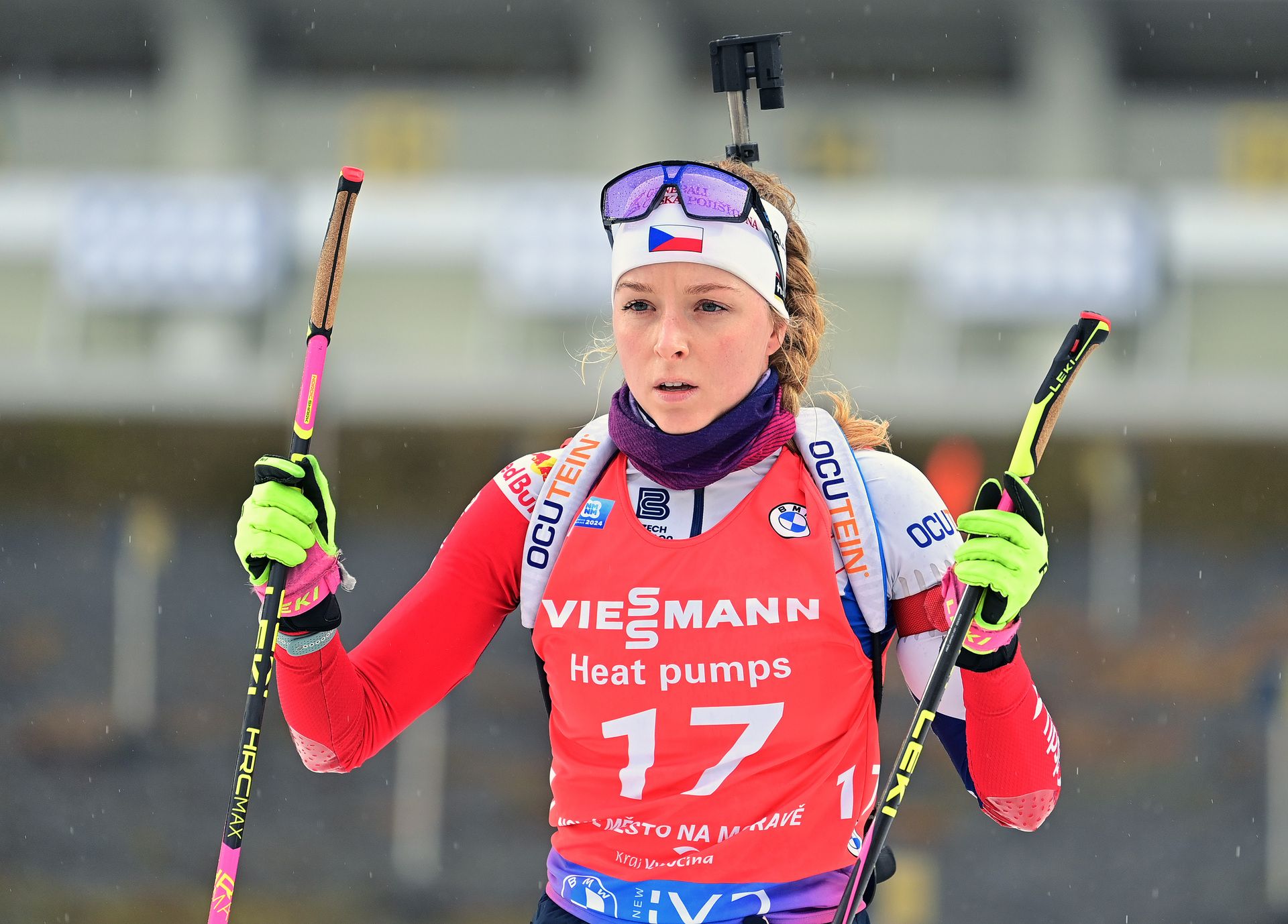 Česká biatlonistka Markéta Davidová Česká biatlonistka Markéta Davidová