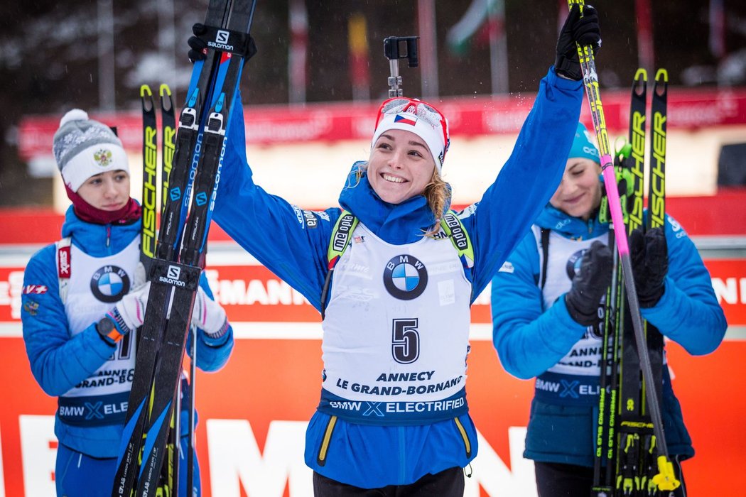 Markéta Davidová je podruhé v sezoně na stupních vítězů