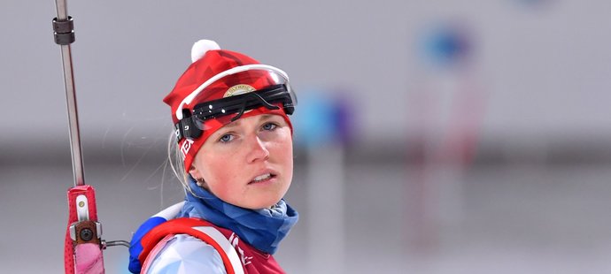 Biatlonistka Eva Puskarčíková přiznala, že má střídavě záchvaty paniky a úzkosti