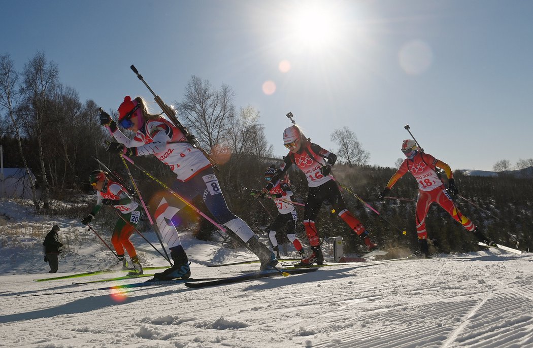 Bývalá česká biatlonistka Eva Puskarčíková.