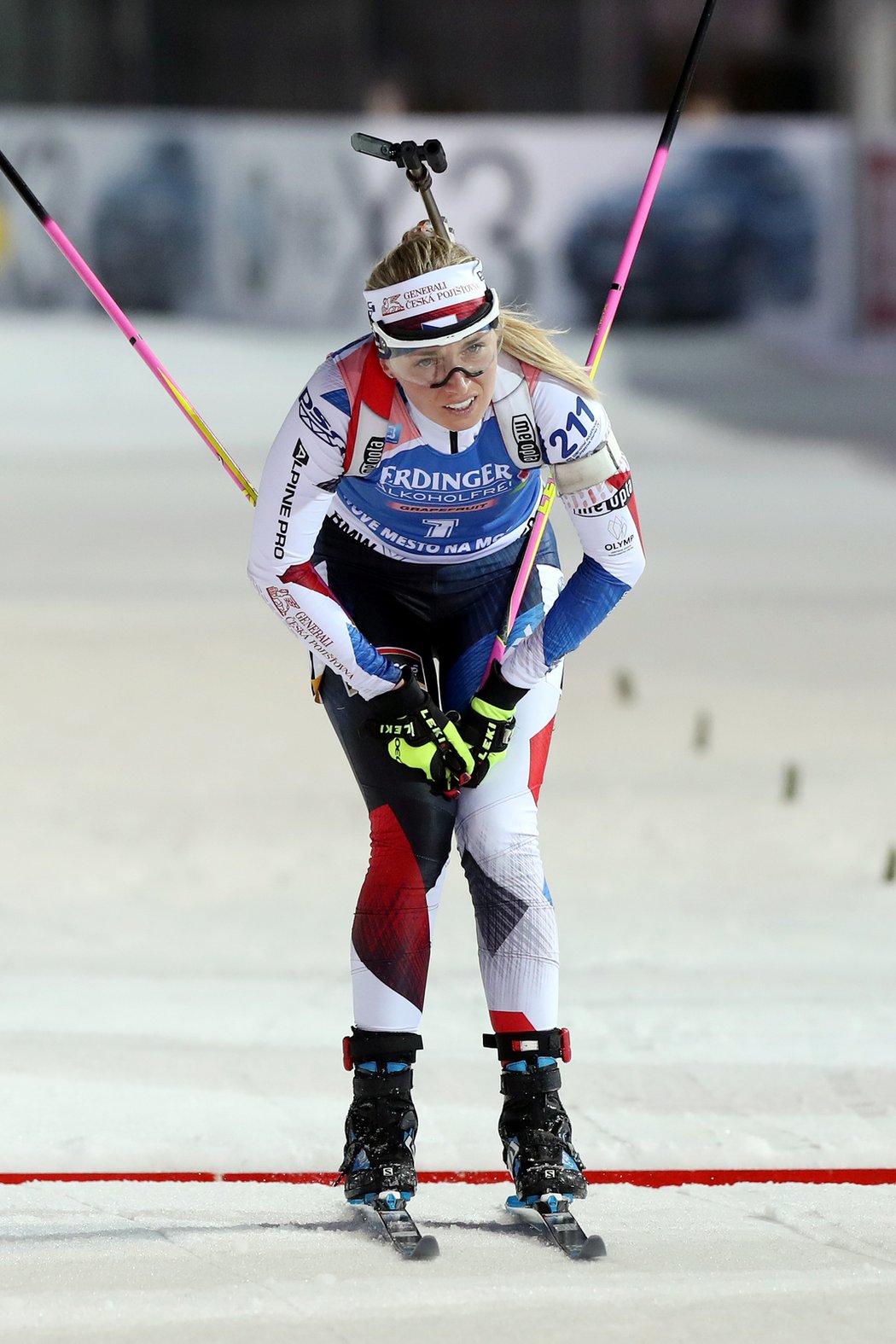 Ex-biatlonistka Eva Puskarčíková.