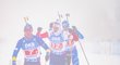 Česká štafeta mužů dojela v Oberhofu na šestém místě
