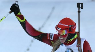 Nádhera! Biatlonistka Soukalová vyhrála sprint SP v Rusku