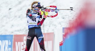 Italka Wiererová ovládla sprint v Hochfilzenu, Davidová čtyřikrát minula