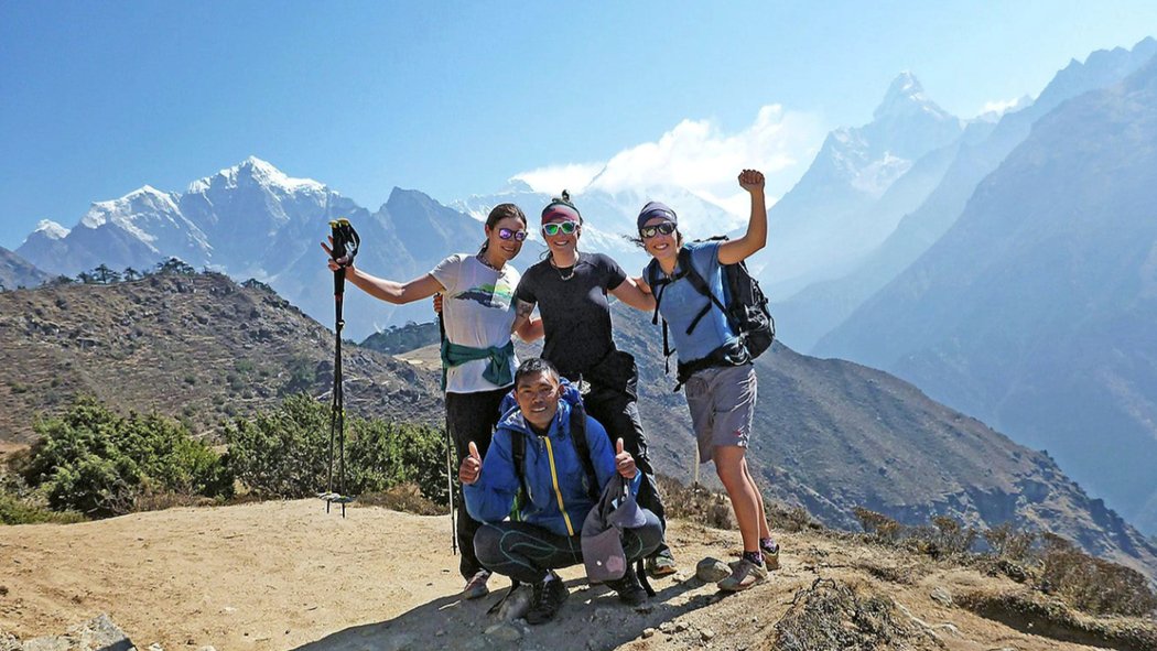 Biatlonistka Laura Dahlmeierová čerpala energii na dovolené v Nepálu.