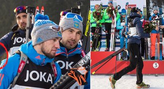 V biatlonu to vře, Fourcade vs. Rusové! Srážka, nepodaná ruka i útěk