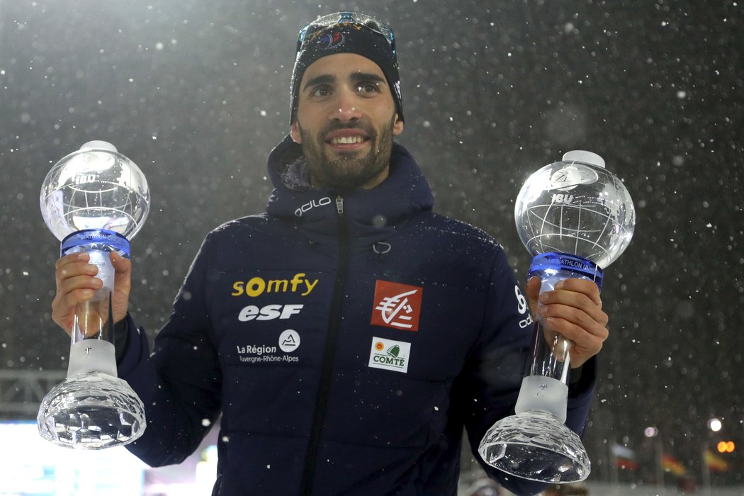 Martin Fourcade vyhrál poslední stíhací závod sezony v Ťumeni a k velkému křišťálovému glóbu za celkové vítězství ve Světovém poháru a malému za hodnocení sprintů přidal i trofej za tuto disciplínu.