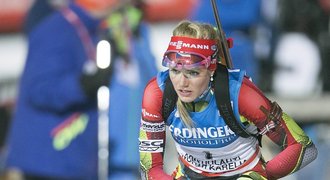 Soukalová má BRONZ! Česká biatlonistka je počtvrté na stupních vítězů
