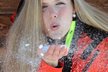 Blonďaté vlasy, úsměv od ucha k uchu. Česká biatlonistka Gabriela Soukalová nakoukla do do světové špičky