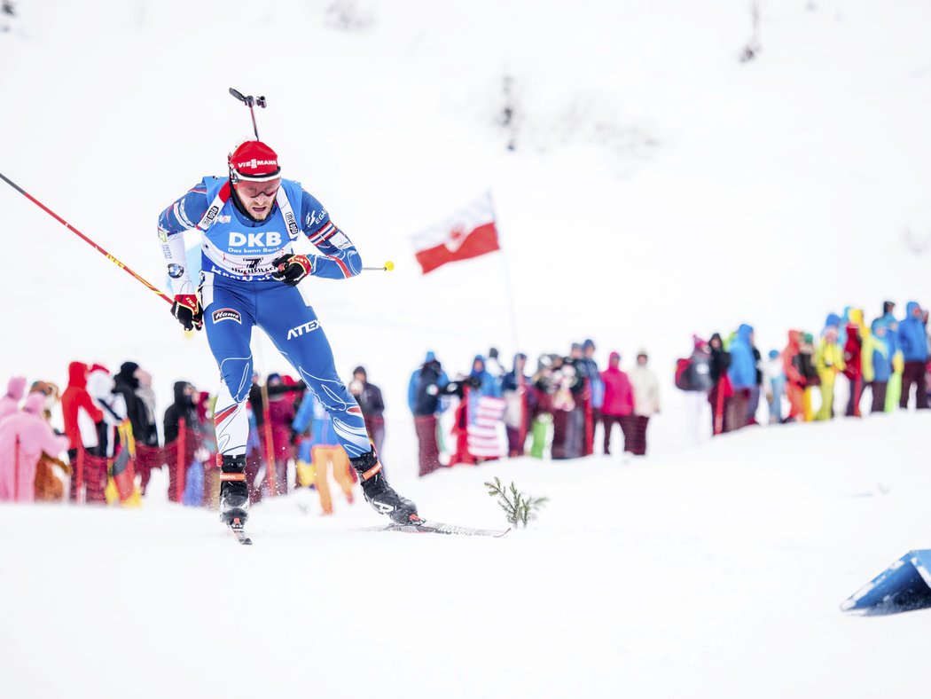 Michal Šlesingr bojoval o vylepšení svého umístění