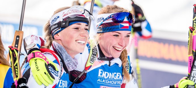Eva Kristejn Puskarčíková a Markéta Davidová samozřejmě nechybí v nominaci českého týmu na MS v biatlonu