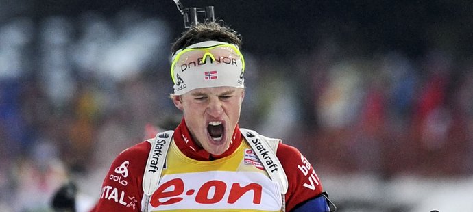 Norský biatlonista Bö se stal vítězem Světového poháru