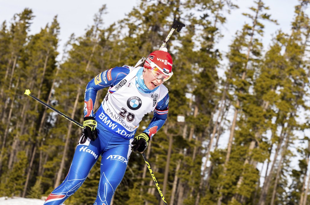 Veronika Vítková vybojovala v Canmore ve sprintu 15. místo