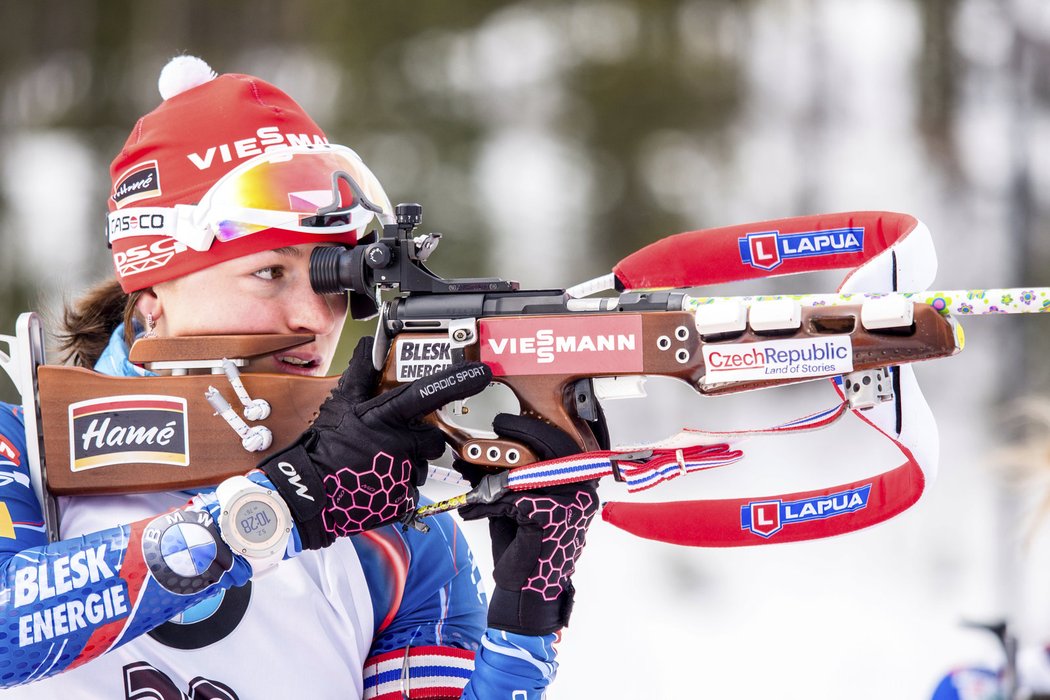 Eva Vítková se ve sprintu v Canmore nevešla do první desítky