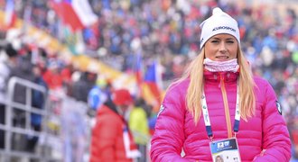 Od biatlonu šla k televizi! Fourcade mi dal víc než větu, říká Tomešová