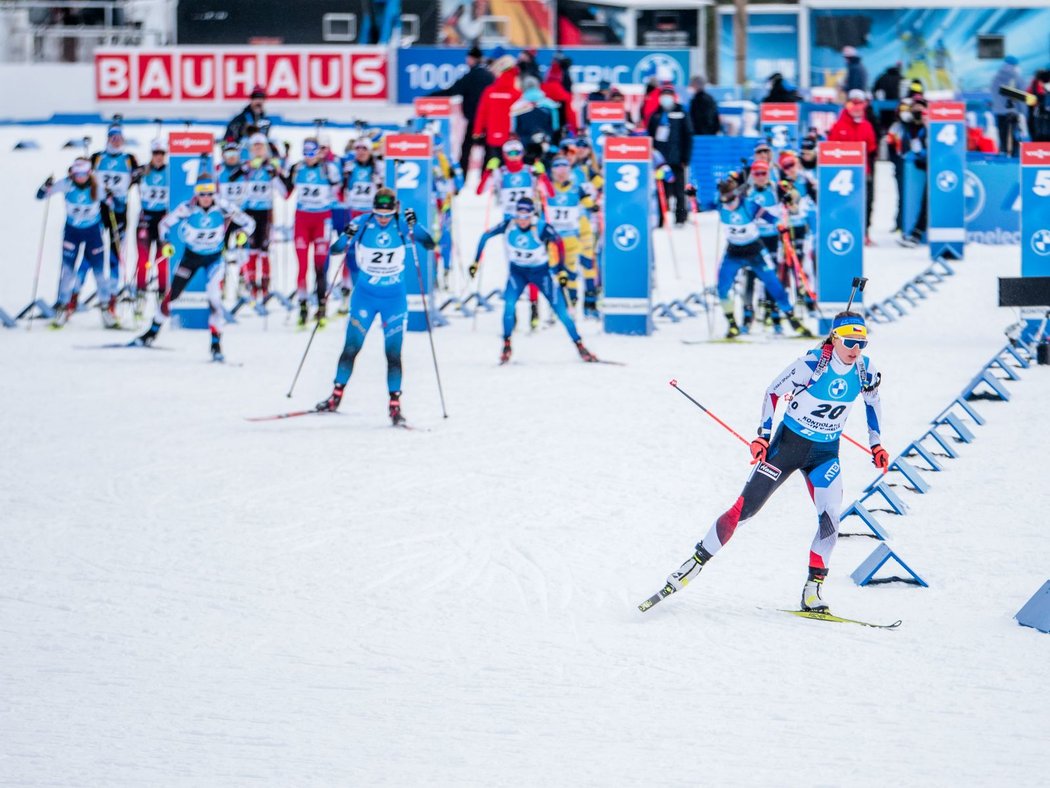 Jessica Jislová vyráží do stíhačky v Kontiolahti, z 20. místa se posunula na sedmou příčku