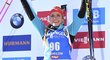 Gabriela Koukalová vybojovala na šampionátu v Hochfilzenu ve sprintu svou první zlatou medaili
