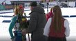 Česká biatlonistka Gabriela Koukalová odmítla podat ruku Andersi Bessebergovi, šéfovi mezinárodní biatlonové unie