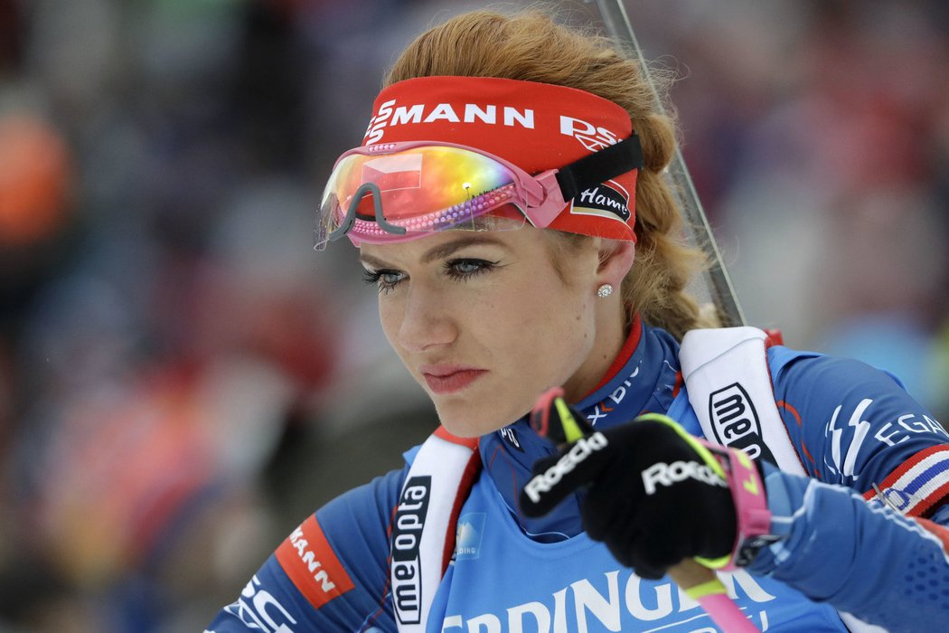 Gabriela Koukalová vytáhla českou štafetu na šesté místo