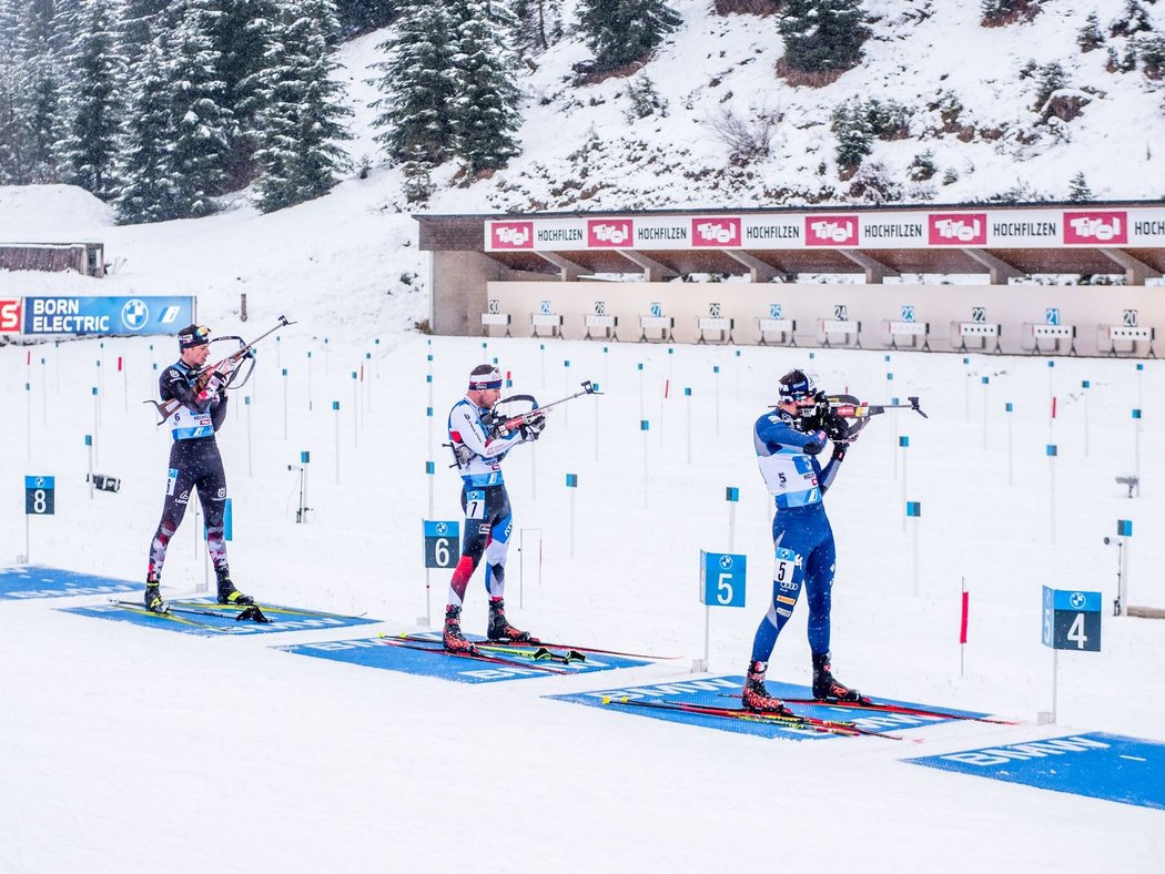 Michal Krčmář českou štafetu v Hochfilzenu vytáhl do elitní pětice