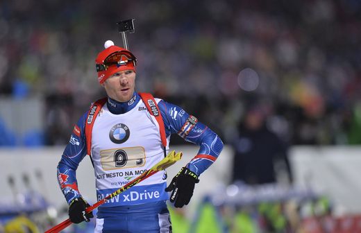 Český biatlonista Michal Šlesingr Český biatlonista Michal Šlesingr