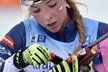 Česká biatlonistka Markéta Davidová na mistrovství Evropy v Novém Městě