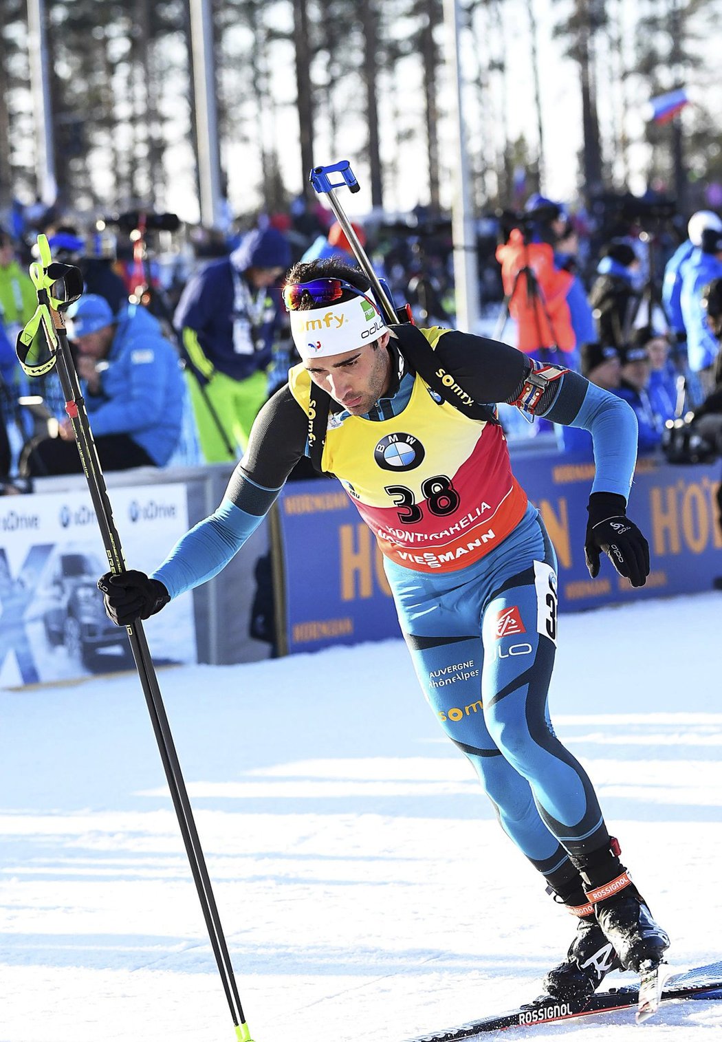 Martin Fourcade vydřel těsné před Ondřejem Moravcem