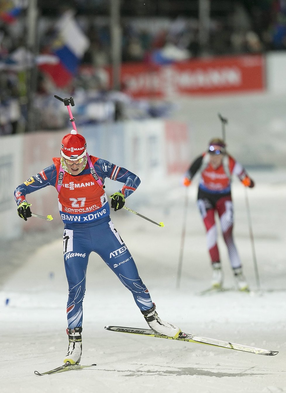 Veronika Vítková ve sprintu na mistrovství světa