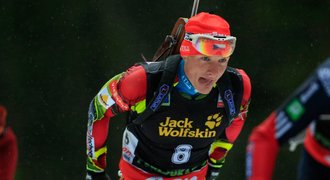 Biatlonový sprint v Oberhofu nejlépe vyšel jedenáctému Moravcovi