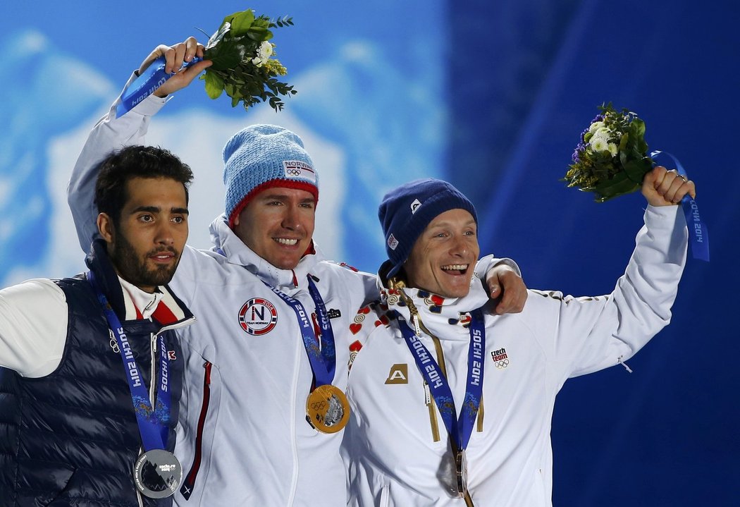 Ondřej Moravec slaví druhou medaili ze zimních olympijských her