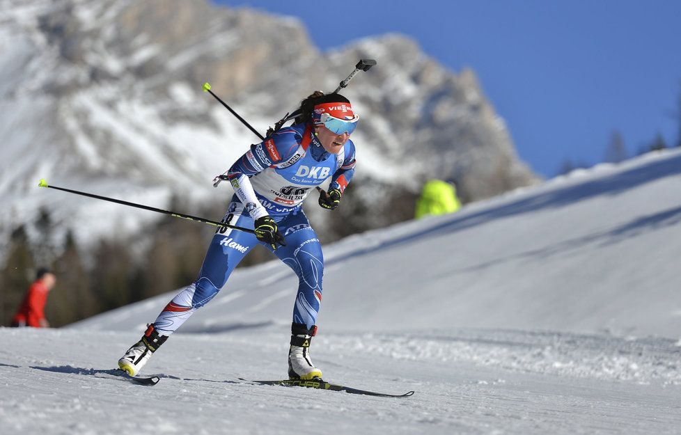 Veronika Vítková na MS v Hochfilzenu