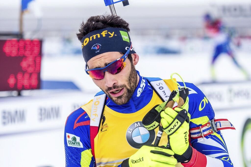 Vítěz vytrvalostního závodu mužů, francouzský biatlonista Martin Fourcade