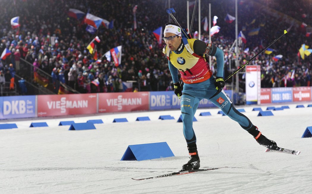 Francouz Martin Fourcade si dojel pro vítězství