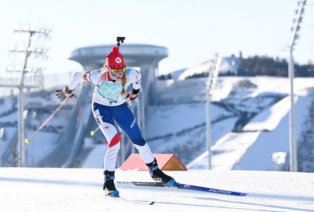 Markéta Davidová zajela svůj úsek skvěle