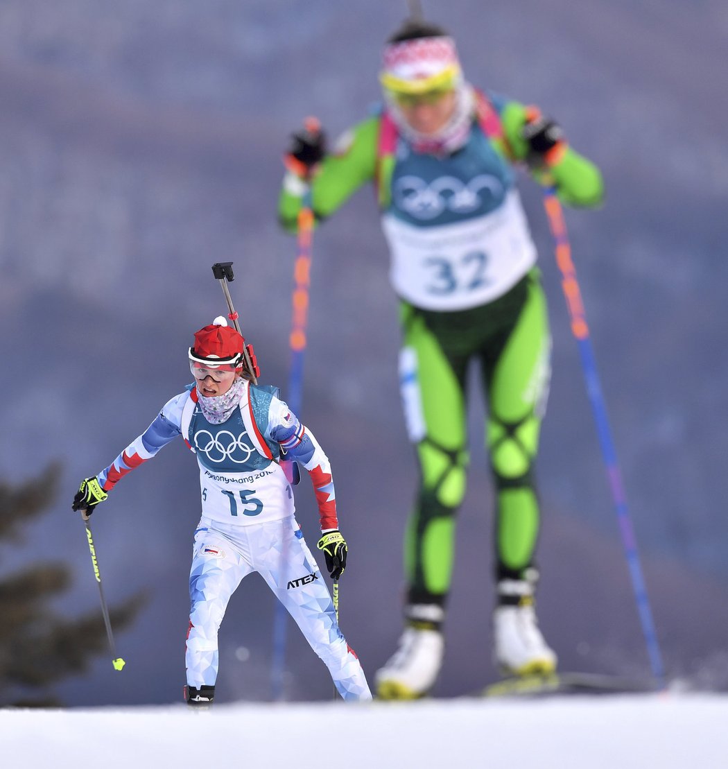 Veronika Vítková měla ve vytrvalostním závodě k další olympijské medaili daleko