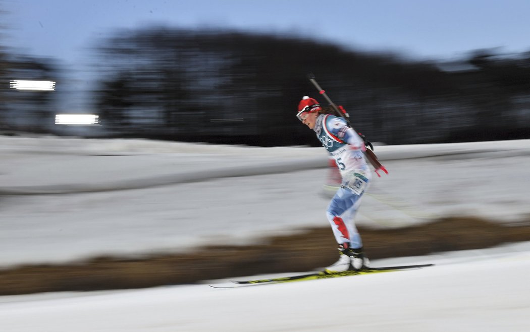 Veronika Vítková po bronzu ze sprintu a sedmém místě ve stíhačce zaznamenala svůj nejhorší výsledek na zimních hrách v Pchjongčchangu.