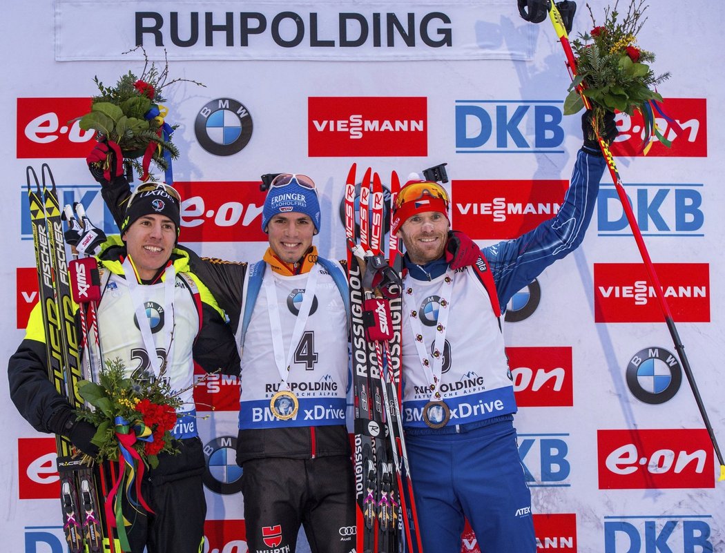 Michal Šlesingr (vlevo) předvedl bezchybnou střelbu