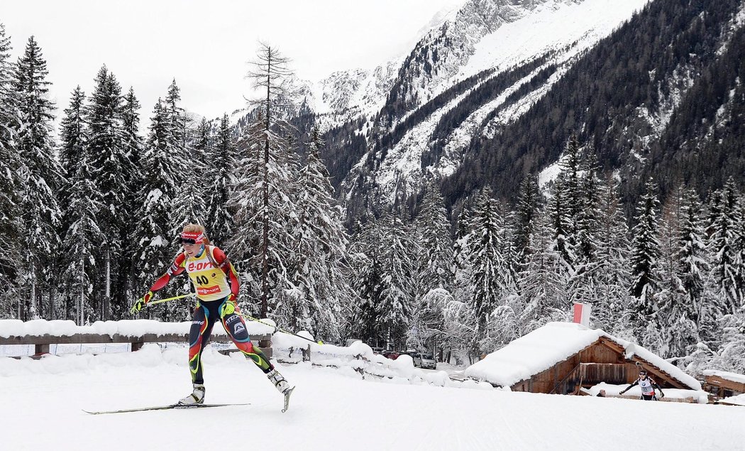 Gabriela Soukalová po čtvrtečním sprintu SP v Anterselvě, kde byla diskvalifikovaná