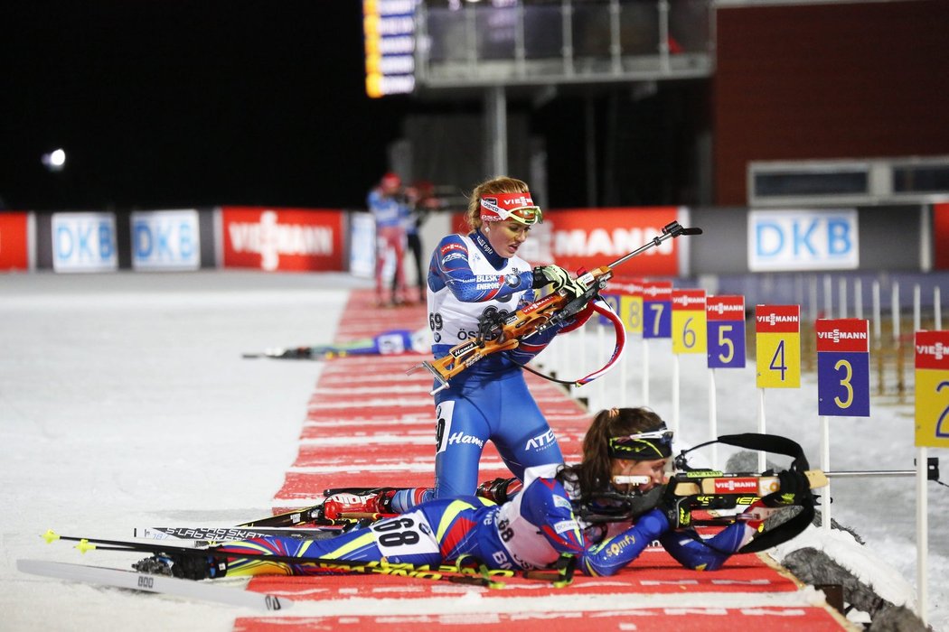 Gabriela Soukalová odstřílela obě položky bezchybně