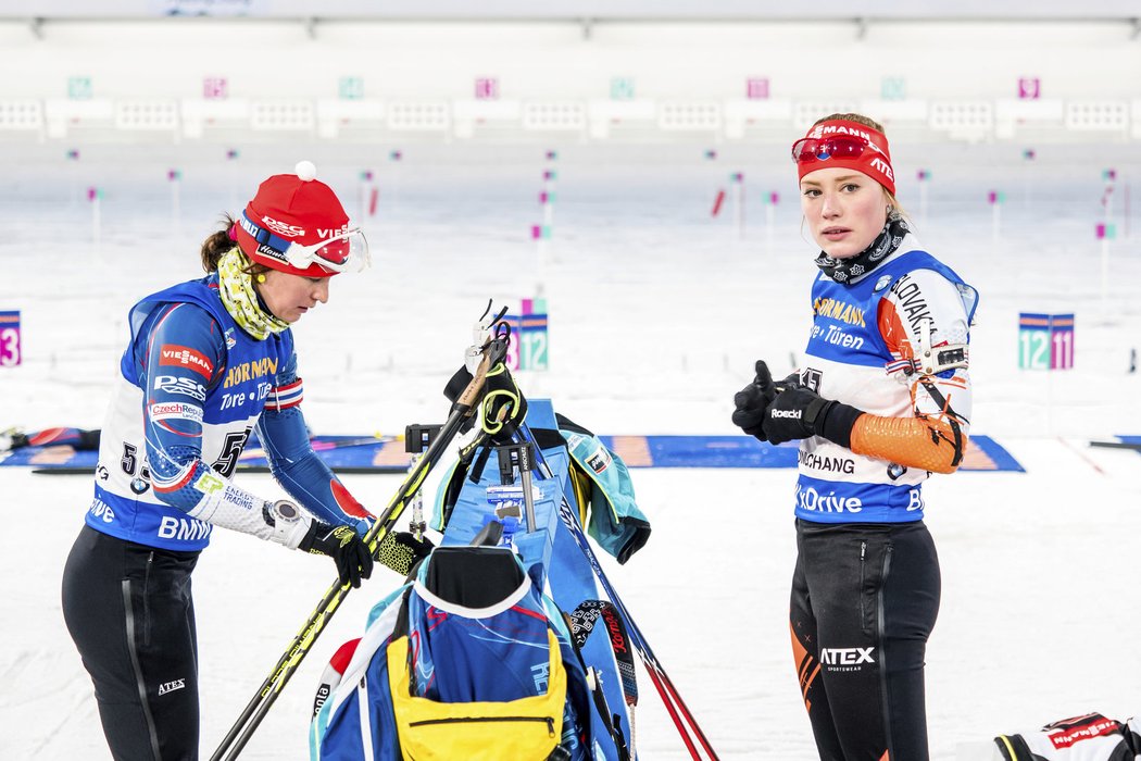 Veronika Vítková stíhačku nedokončila