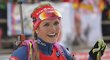 Soukalová je zpět! Česká biatlonistka ovládla sprint v Pokljuce