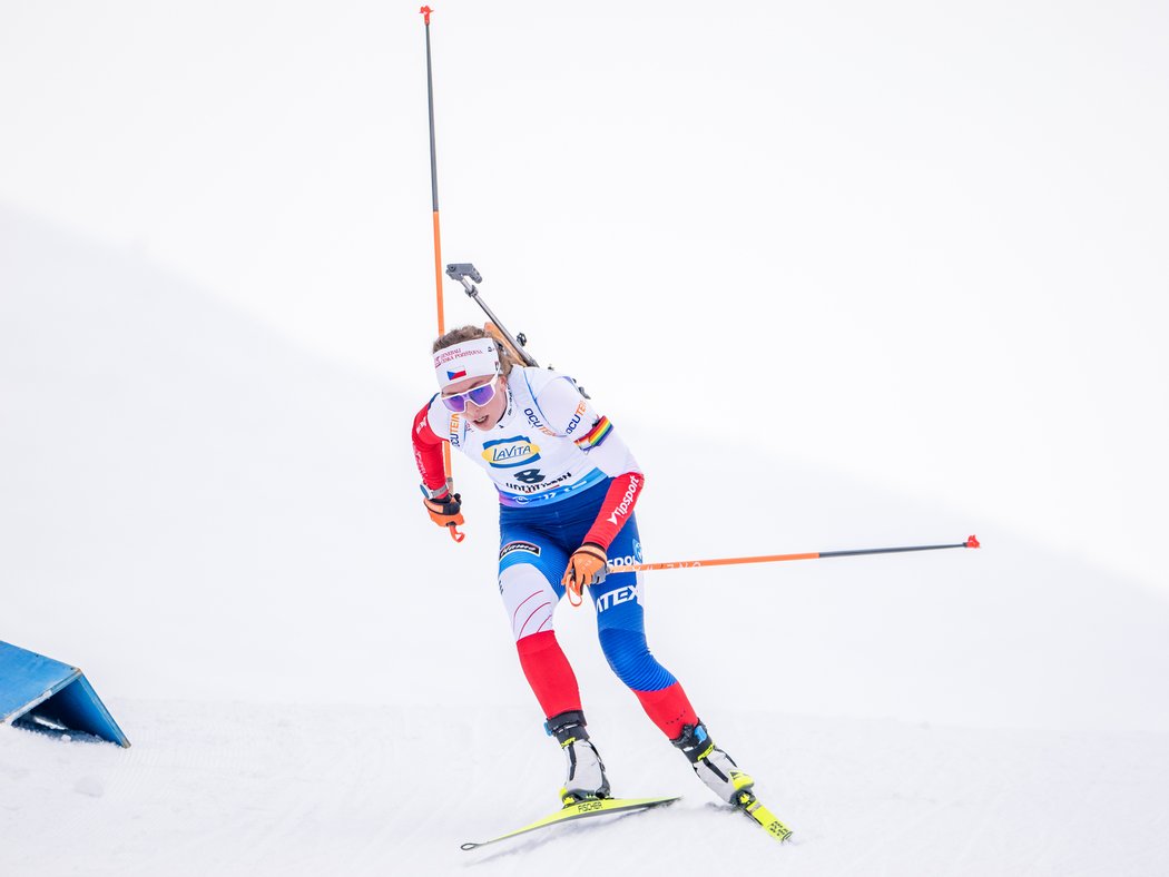 Jessica Jislová se v Hochfilzenu blýskla 10. místem ve sprintu