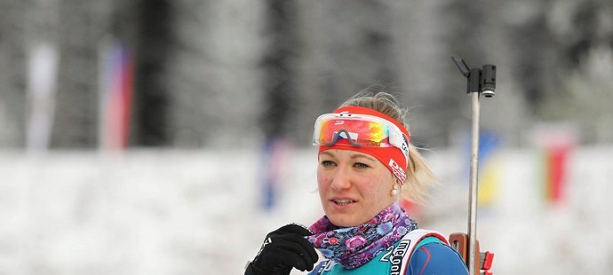 Biatlonistka Veronika Zvařičová touží po olympiádě