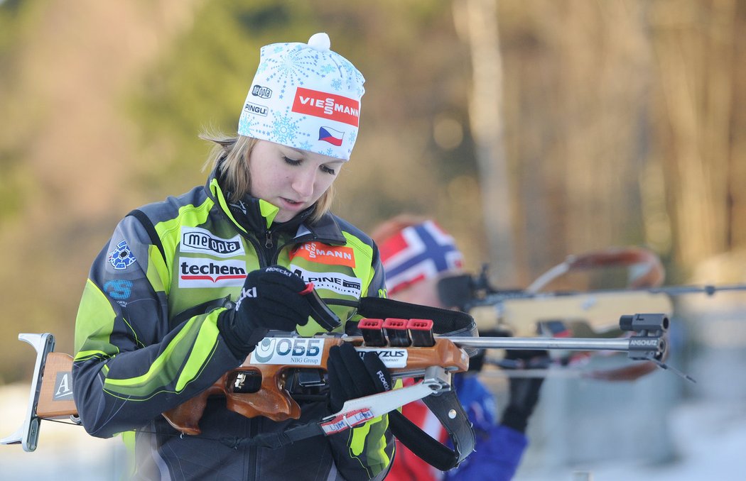 Biatlonistka Veronika Zvařičová touží po olympiádě