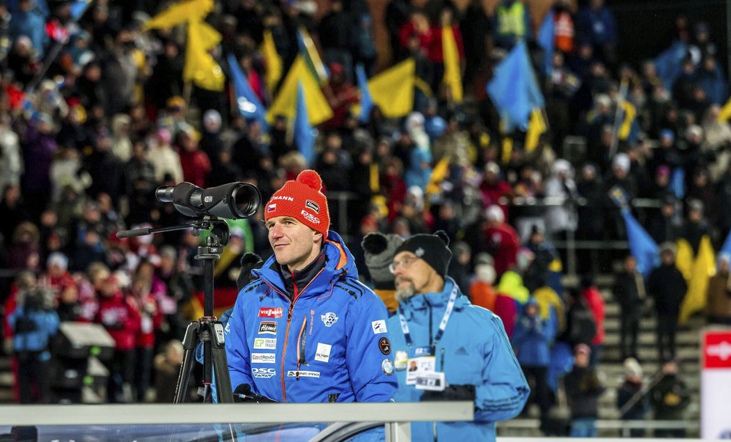 Trenér českého ženského biatlonového týmu Zdeněk Vítek