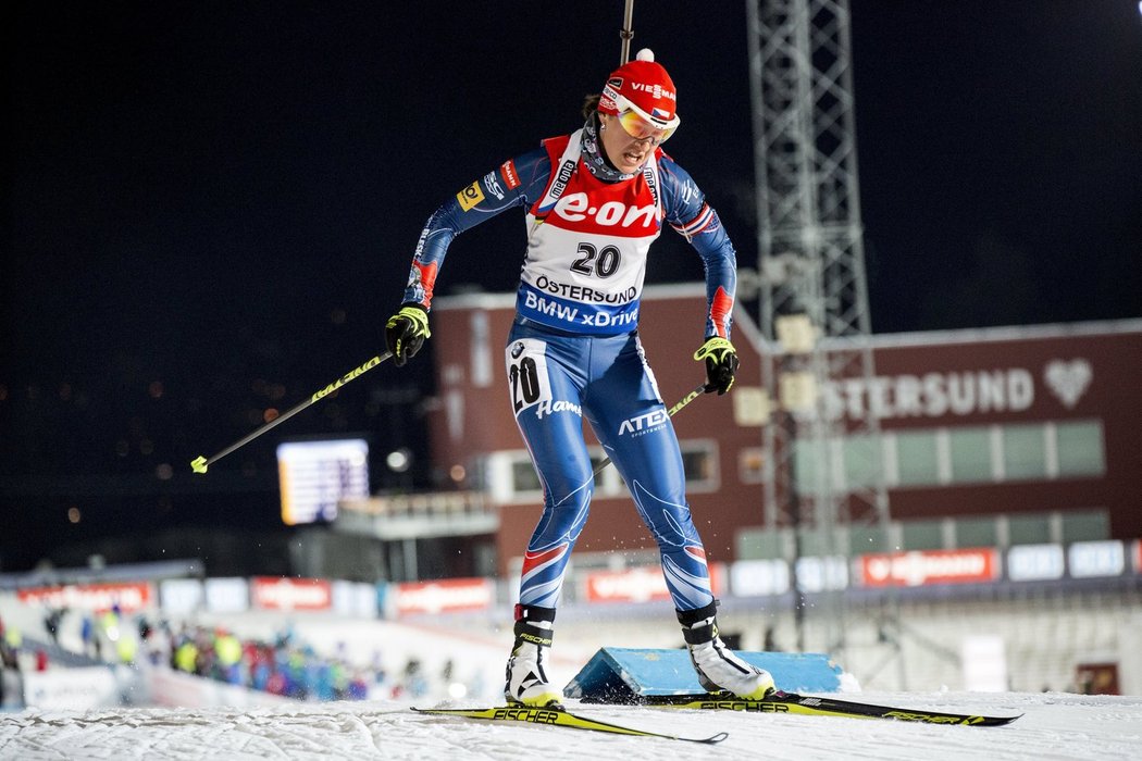 Biatlonistka Vítková se připravuje na SP v Hochfilzenu