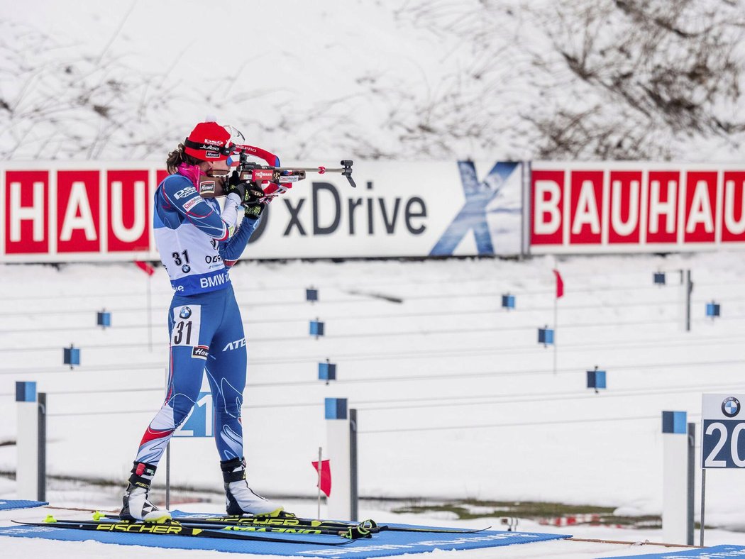 Veronika Vítková ve sprintu minula jen jednou