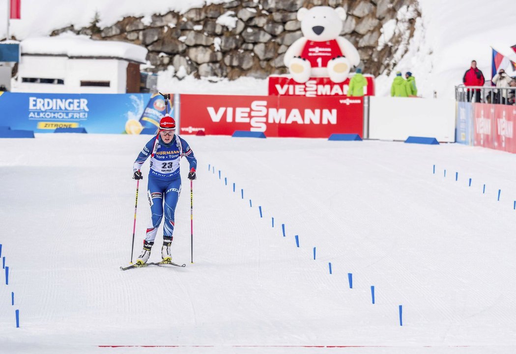 Veronika Vítková dojela na slušném desátém místě