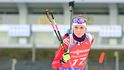 Česká biatlonistka Markéta Davidová
