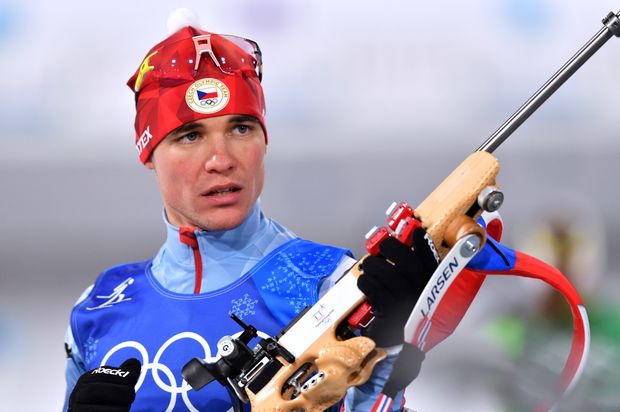 Český biatlonista Michal Krčmář Český biatlonista Michal Krčmář